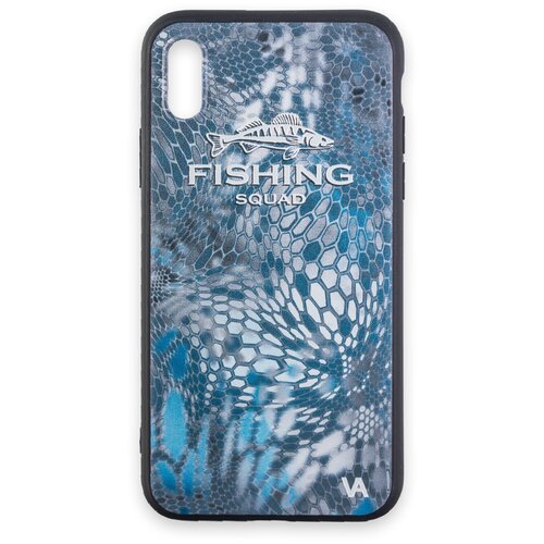фото Чехол силиконовый veduta iphone xs reptile skin bl