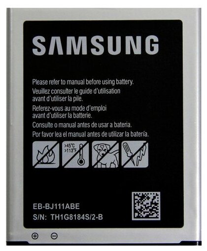 Аккумулятор Cs-smj110sl Eb-bj111abe для Samsung J1 Ace, J1 Ace Neo 3.8V / 1800mAh / 6.84Wh Cs