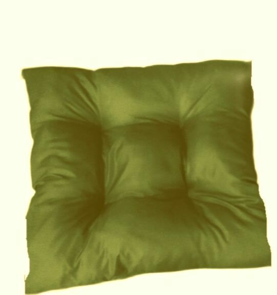 пышная подушка для садовой мебели 50х50см - фотография № 1