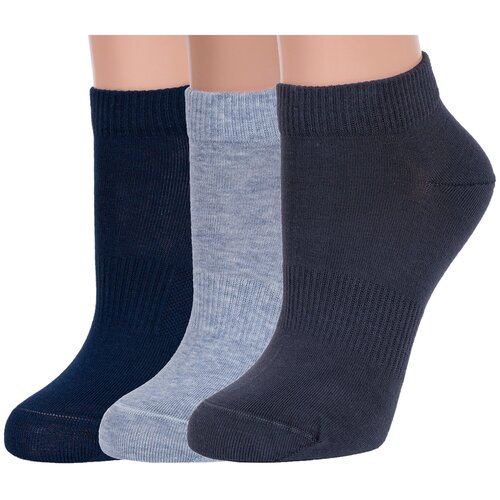 фото Комплект из 3 пар женских носков rusocks (орудьевский трикотаж) микс 1, размер 23-25 (36-39)