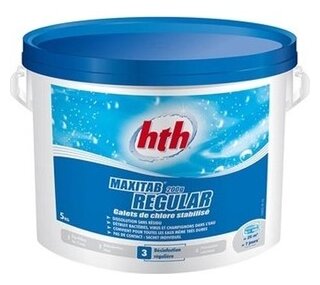 Таблетки для бассейна hth Maxitab Regular, 5 кг