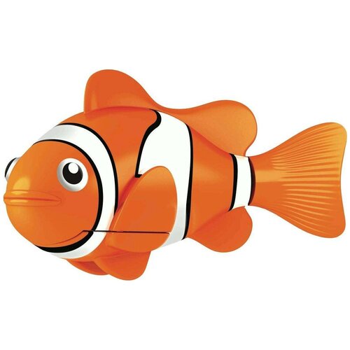 фото Zuru роборыбка клоун с аквариумом 7.5 см оранжевая 2502