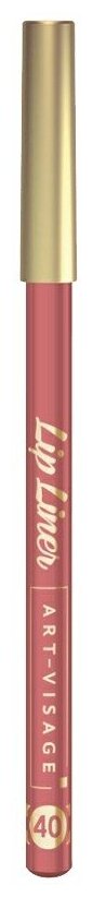 ART-VISAGE карандаш для губ Lip Liner, 40 розовый беж