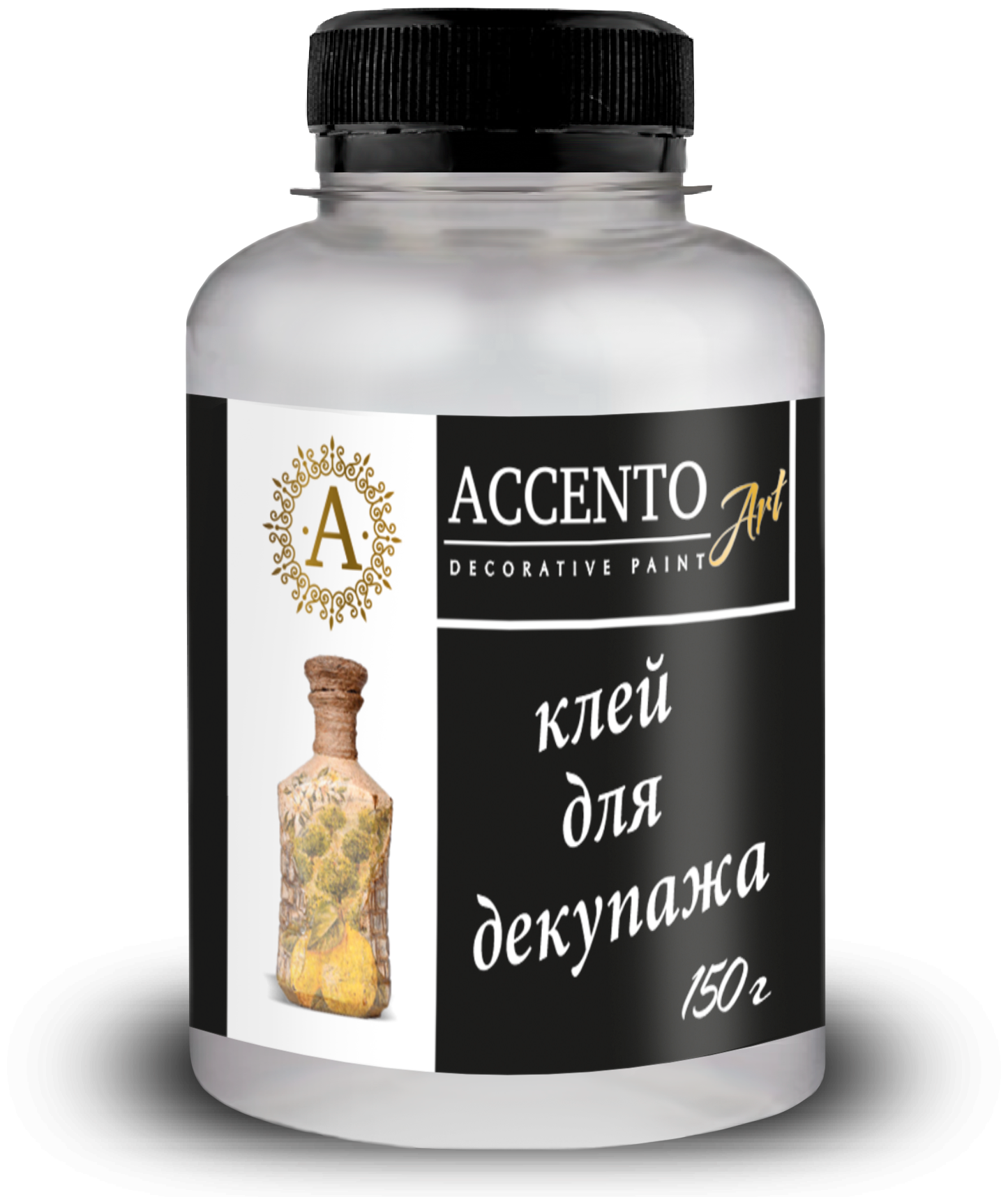 Клей для декупажа (015кг) ТМ "AccentO" ART