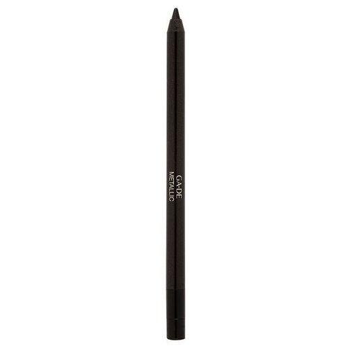 Ga-De Карандаш для глаз Metallic eyeliner, оттенок 100 jet black