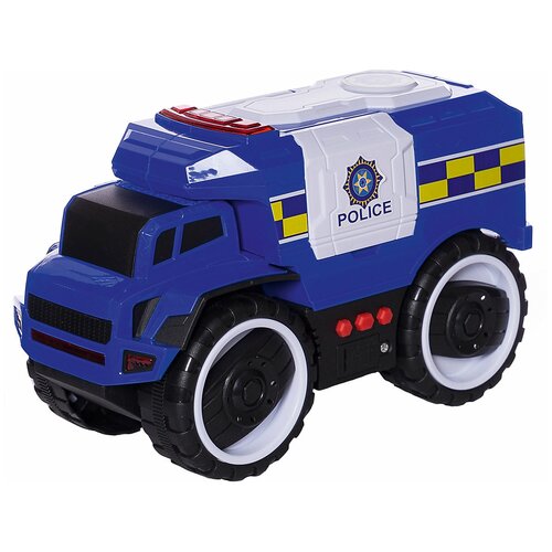 Полиция (C-00356) игрушечная детская машинка инерционная полиция со звуковыми и световыми эффектами