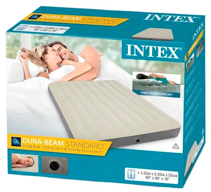 Матрас Intex Deluxe Single-High 203х152х25 см 64709