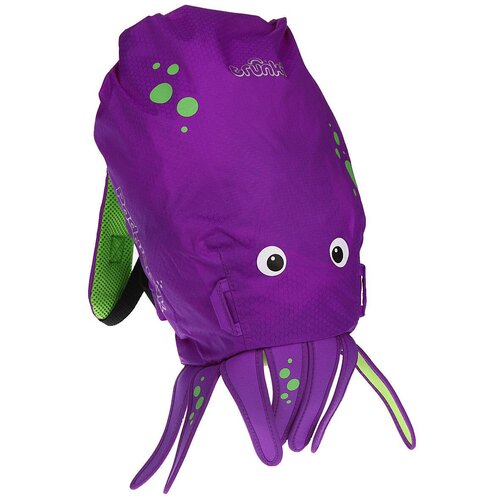 фото Рюкзак для мокрых вещей trunki осьминог inky the octopus - medium paddlepak, фиолетовый