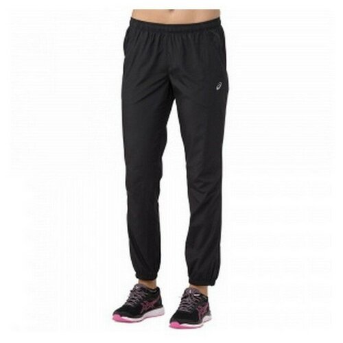 фото Брюки женские спортивные asics 2012a020 001 silver woven pant 2012a020001-2 размер 48 цвет черный