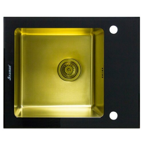 Кухонная мойка Seaman Eco Glass SMG-610B-Gold.B