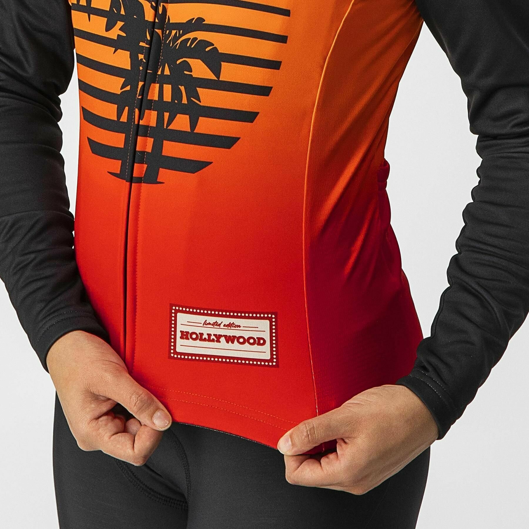Женская джерси Castelli Hollywood Long Sleeve M — фото 4