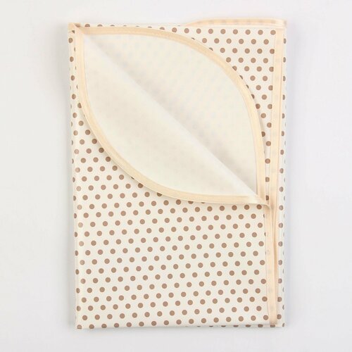 Наматрасник на кроватку из клеенки 60х117 см, с ПВХ, с рисунком