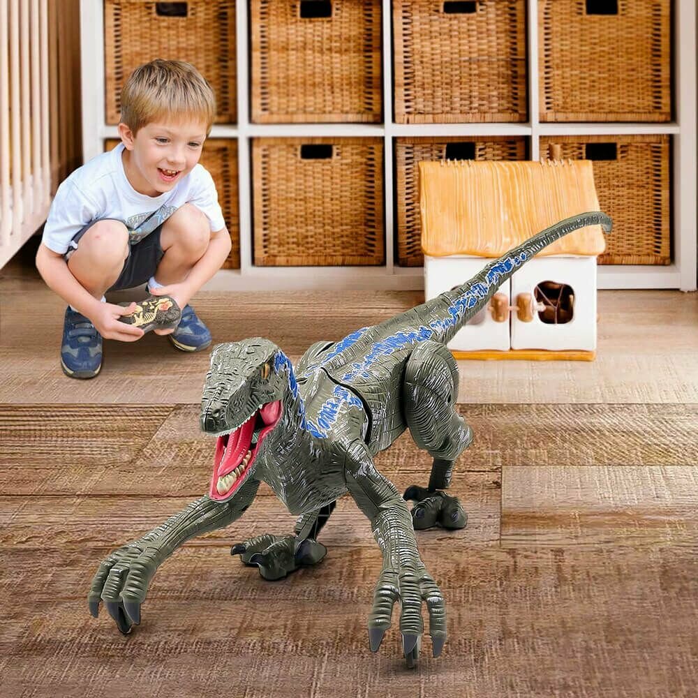 Динозавр радиоуправляемый интерактивный / игрушка для мальчика на пульте управления