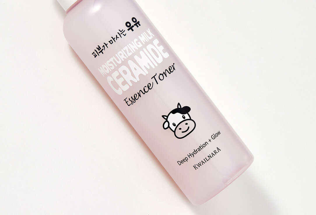 Увлажняющий тонер с керамидами Kwailnara Moisturizing Milk Ceramide Essence Toner (200 мл)