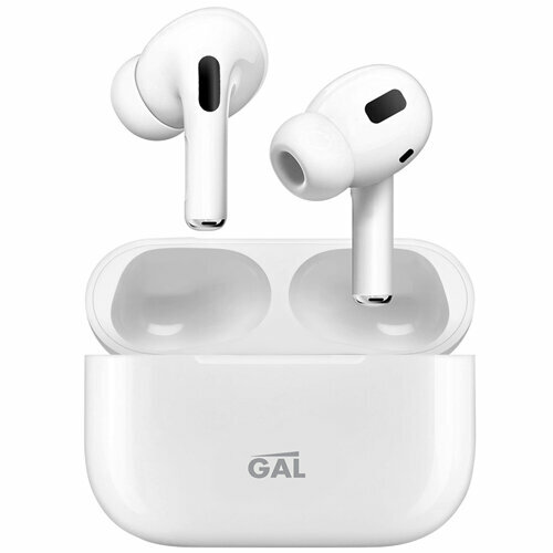Bluetooth наушники вкладыши с микрофоном GAL TW-8600 TWS V5 беспроводная мобильная гарнитура белые 102000₽