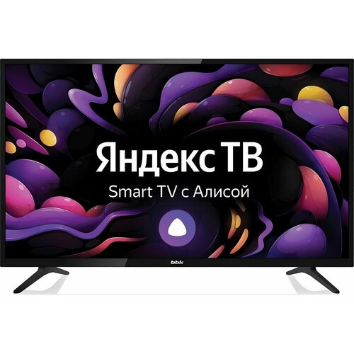 Телевизор LED BBK 315 32LEX-7211TS2C Яндекс ТВ черный HD 60Hz DVB-T2 DVB-C DVB-S2 USB WiFi Smart T 1927000₽