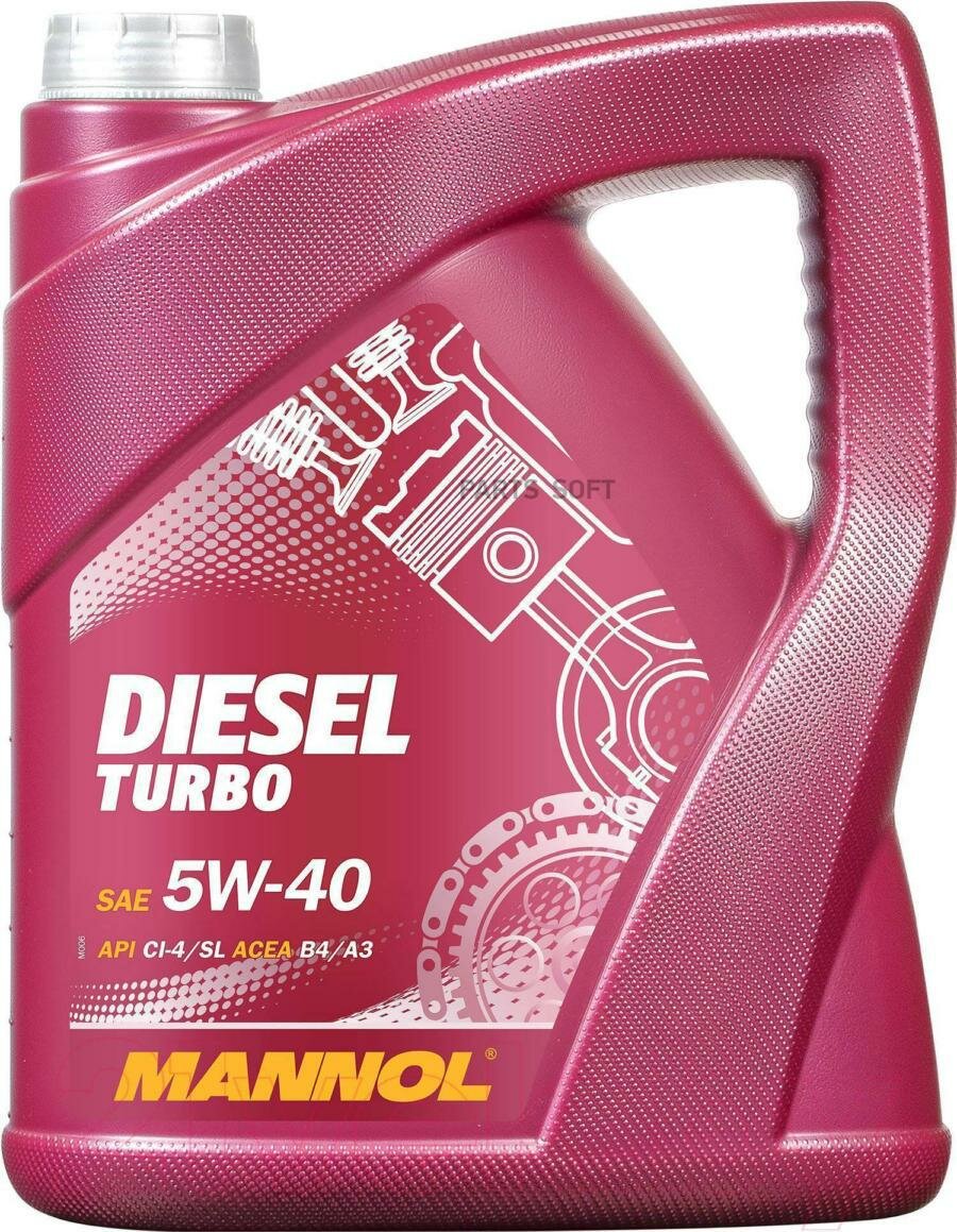 фото MANNOL 790410 Масло моторное DIESEL TURBO 5W-40 10l
