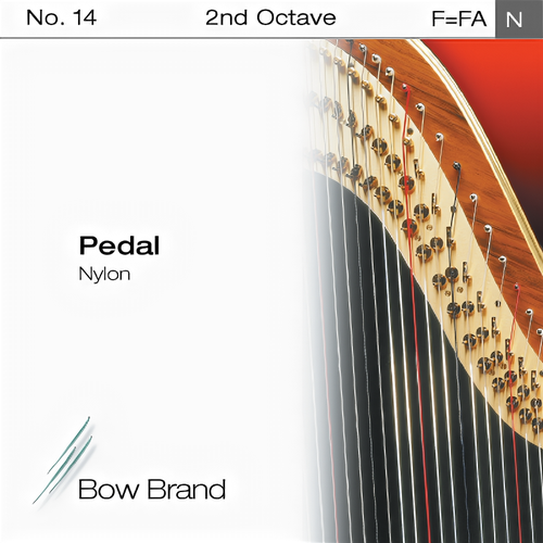 Струна F2 для арфы Bow Brand Pedal Artists Nylon PN-14F2