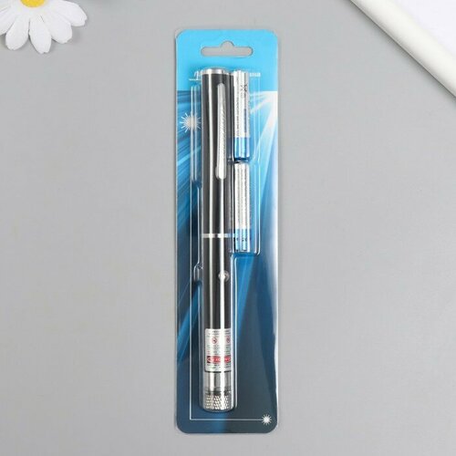 Указка лазерная 1 насадка от 2 х ААА 5х20 см 672₽