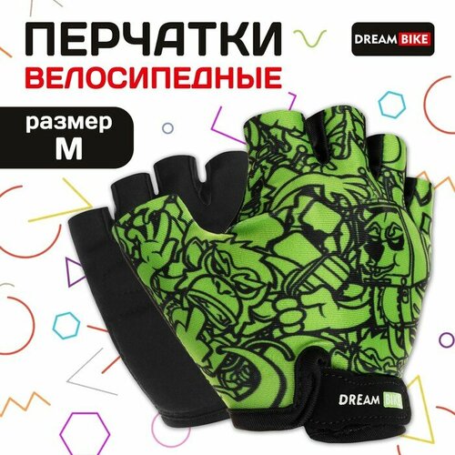 фото Перчатки , зеленый dream bike