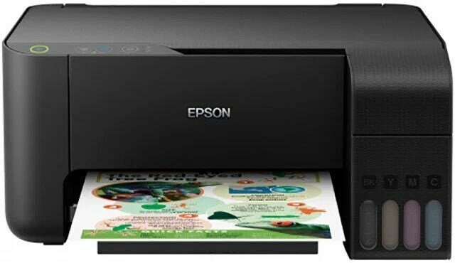 МФУ Epson A4, струйное, 33стр / мин, 5760x1440dpi, 4 краски, USB2.0 - фото №3