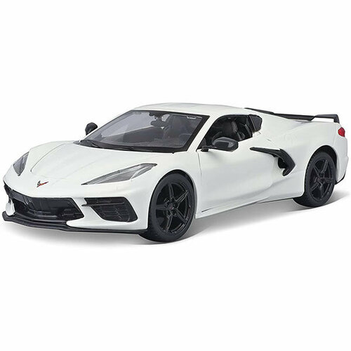 Сборная модель автомобиля Chevrolet Corvette Stingray Coupe, металл 1:24 Maisto сборная модель maisto 2017 chevrolet colorado zr2 39517 1 27