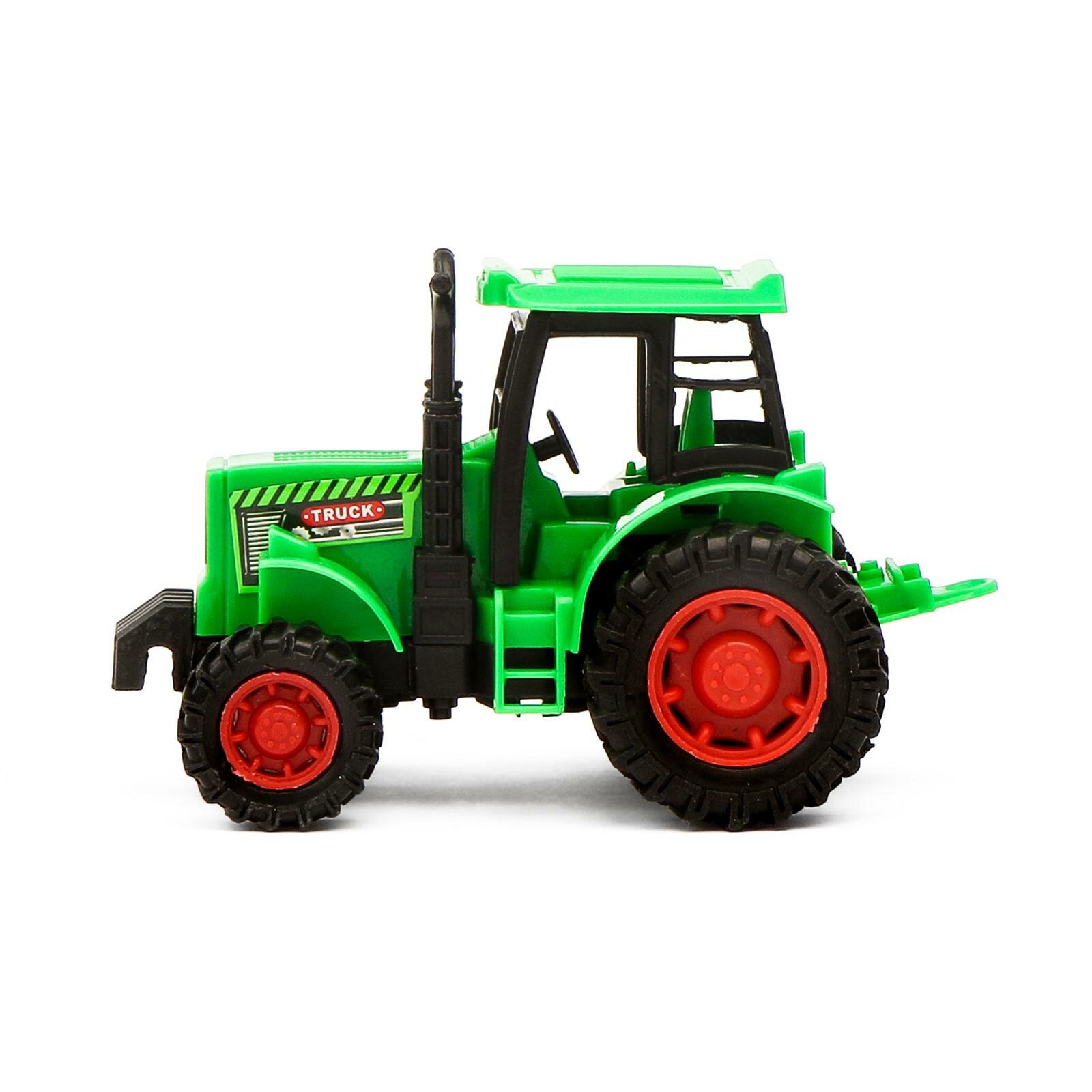 Трактор инерционный "Фермерский", цвета микс 1173729