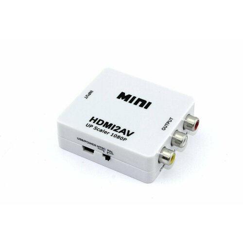 Переходник с HDMI на AV (тюльпаны)