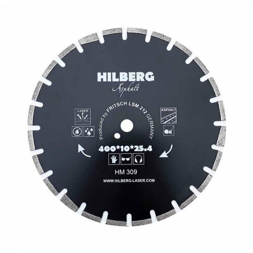 Диск алм. HILBERG Asphalt Laser 400x3,4x11x25,4-24 F4