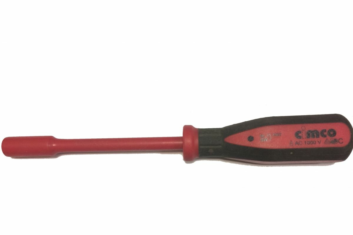 Изолированная отвертка c шестигранной торцевой головкой SW10 CIMCO 11 7810