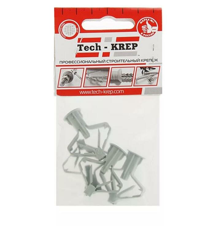 фото Дюбель (анкер) Бабочка полипропилен 10х50 (уп.4шт) Tech-KREP 111488