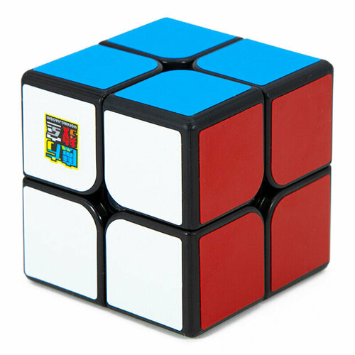 moyu meilong 2x2 magic cube 50mm size stickerless black 2x2x2 pocket cube mini cubo magico Кубик Рубика 2x2 MoYu MeiLong Black