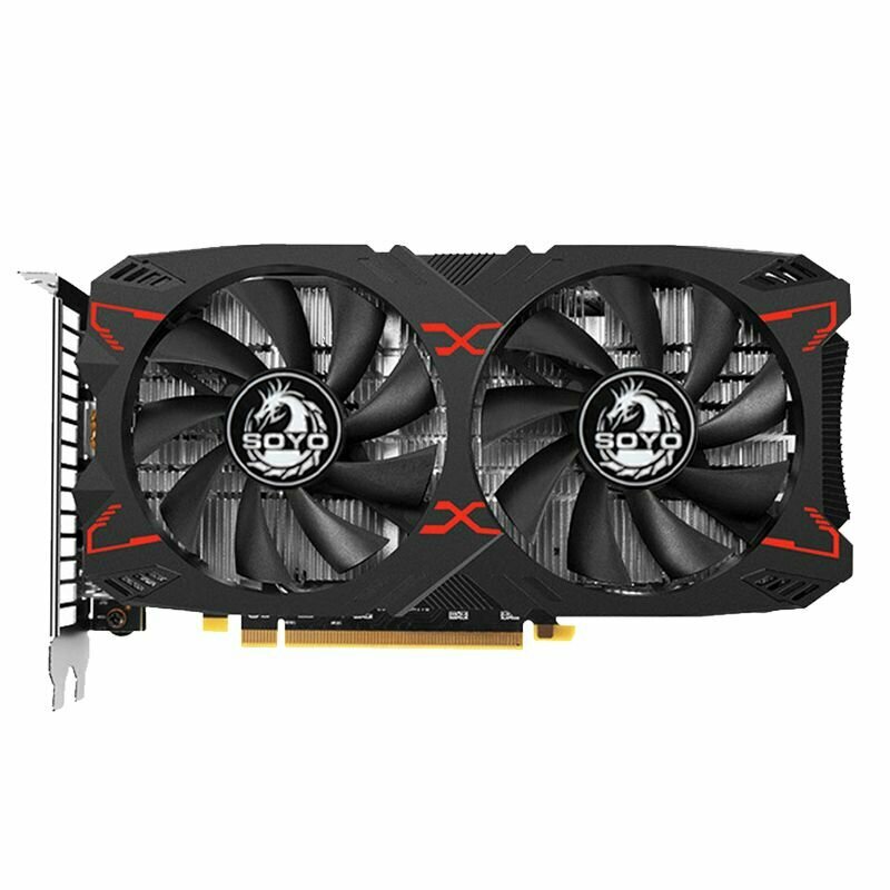 Видеокарта Soyo RX5500XT 8GB GDDR6 128bit HDMI 3xDP