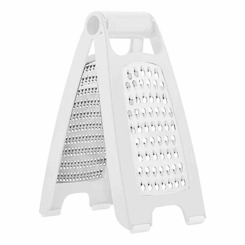 Терка для овощей двусторонняя с силиконовыми ножками Qluх