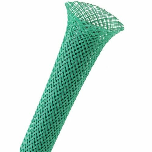 Защитная кабельная оплетка Rich Pro PT3/G Nylon Skin Green (6.3 - 19.0 mm), 1 м