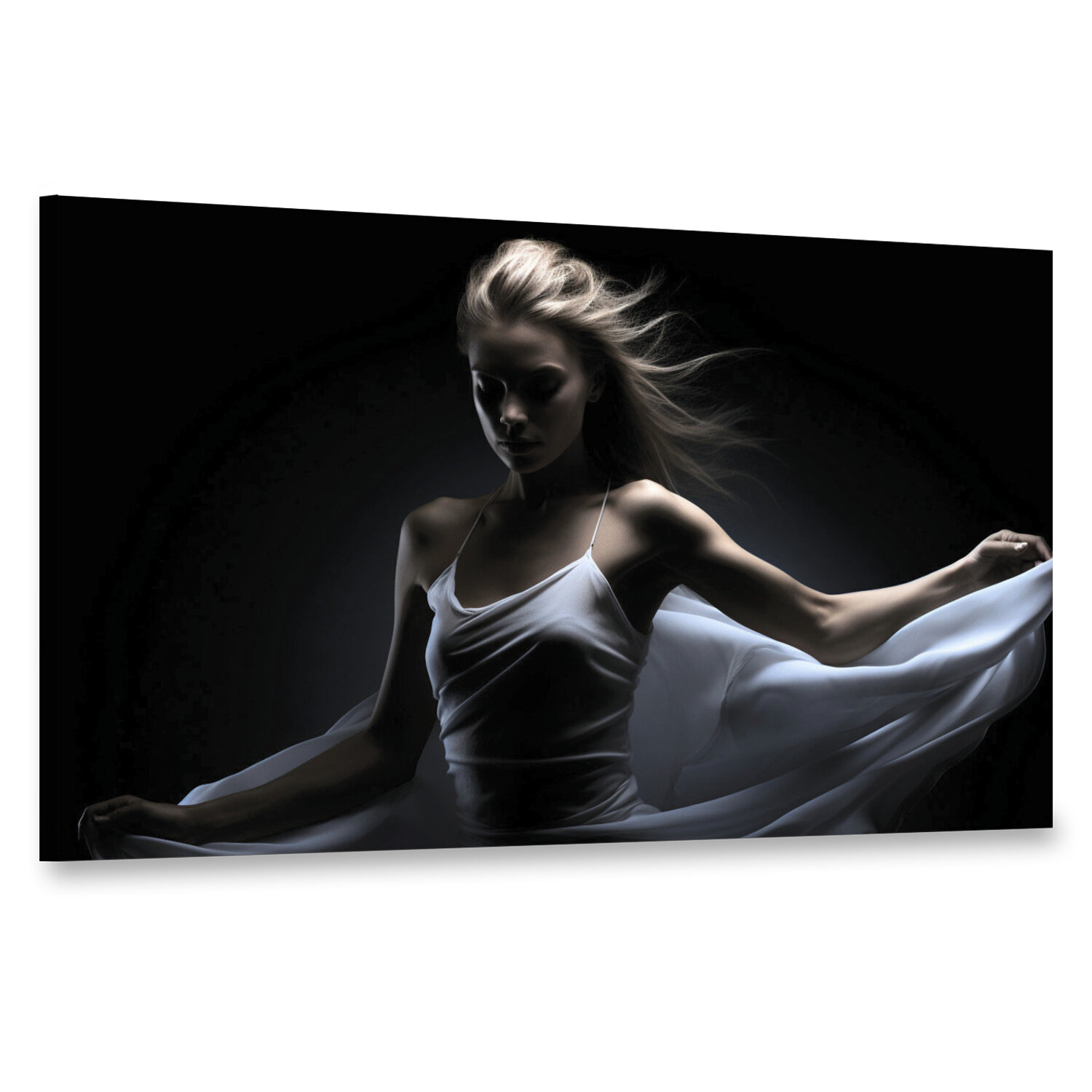 Интерьерная картина 100х60 "Женщина танец"
