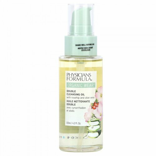 Physicians Formula, Organic Wear, Double Cleansing Oil, 4.2 fl oz (125 ml)