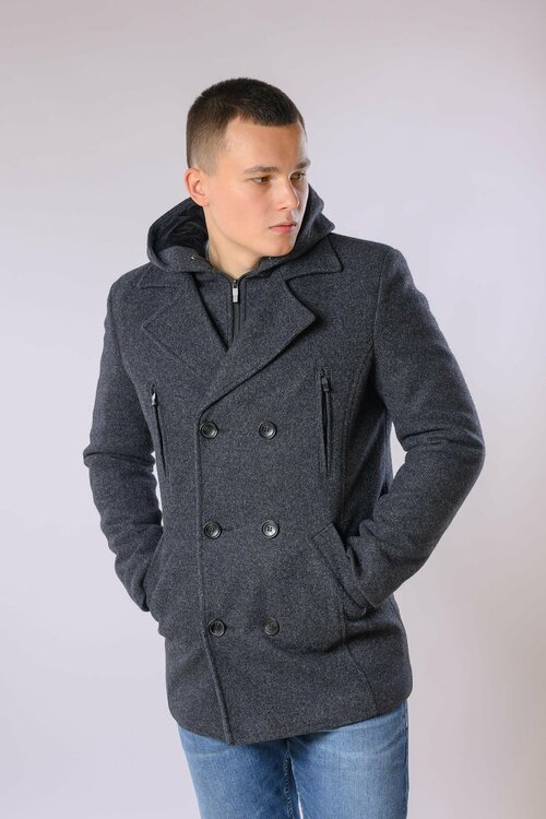 Пальто Truvor, размер 48/182, серый