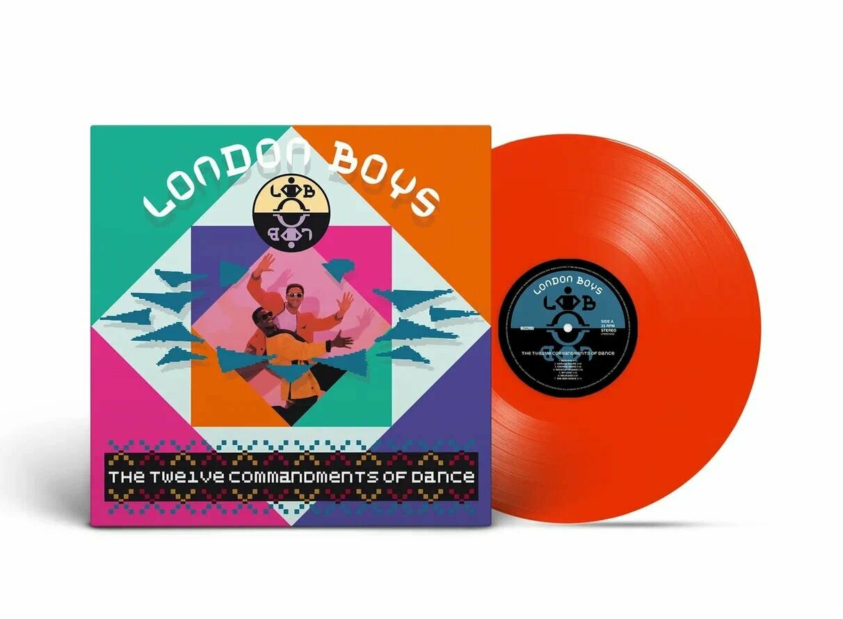 Виниловая пластинка London Boys - "The Twelve Commandments Of Dance" (1989/2023) (Orange Vinyl)