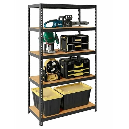 Стеллаж модульный SBL 180KD/90x40/ (5 полок ) Максимальная нагрузка на полку до 170 кг