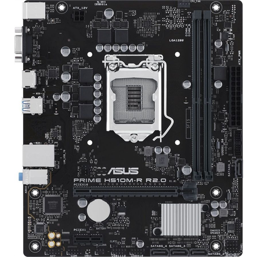 Материнская плата ASUS PRIME H510M-R R20-SI LGA1200 H470 2DDR4 D-SUBVGAHDMI 4xSATA3 M2 Audio Gb LAN USB 32 USB 20 mATX 90MB1EX0-M0ECY0 PRIME H510M-R R20-SI 830500₽