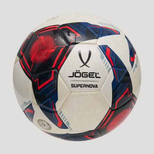 Изображение товара Футзальный мяч Jogel Supernova, размер 4, Белый - Красный