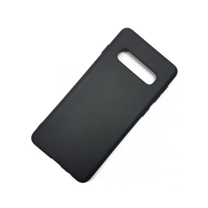 Чехол матовый для Samsung Galaxy S10 черный