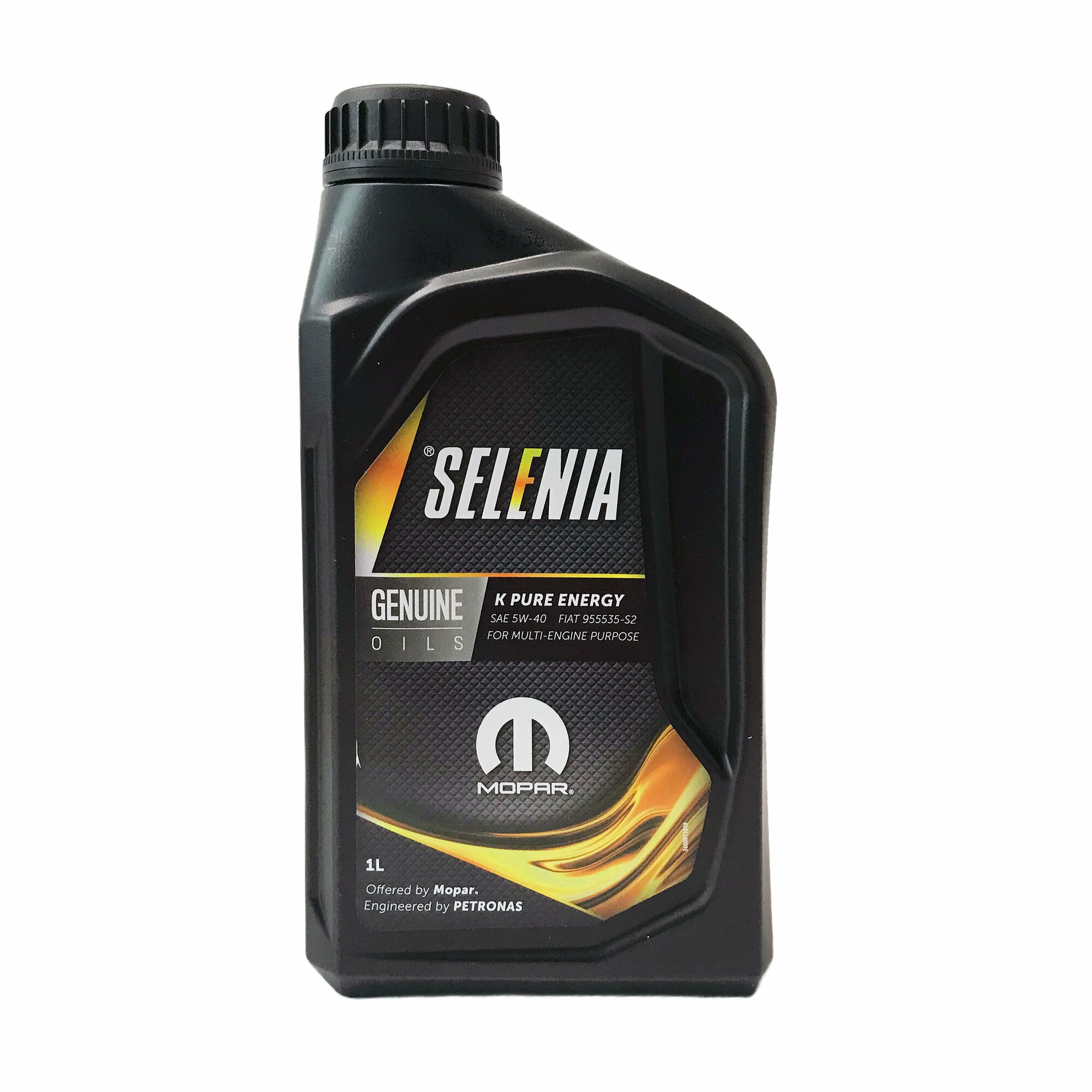 Моторное Масло Petronas Selenia Mopar К Pure Energy Синт. 5W40, 1Л/20, Acea C3, Api Sm/Cf, Fiat 9.55 PETRONAS арт. 70026EF8EU