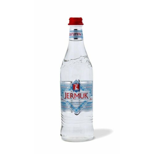 Вода питьевая природная родниковая негазированная "Джермук Маунтин" стекло 0,5 Армения