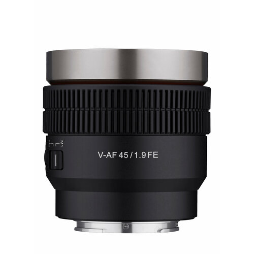 объектив samyang af 14mm f 2 8 canon ef черный Samyang V-AF 45mm T1.9 Sony FE