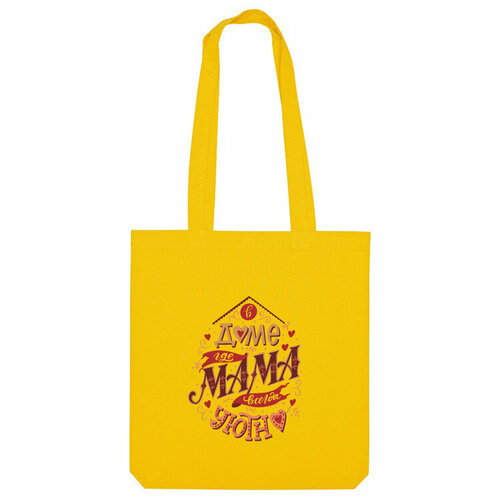 фото Сумка шоппер us basic, желтый