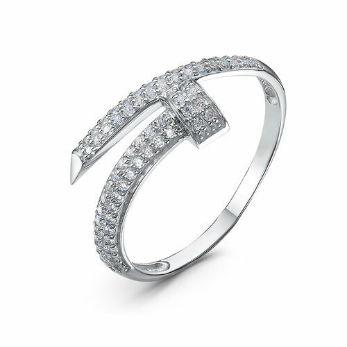 Кольцо Diamant online, серебро, 925 проба, фианит