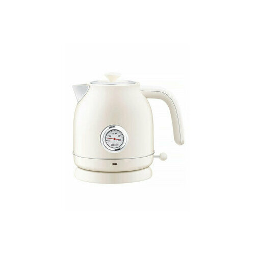 Чайник с датчиком температуры Qcooker Retro Electric Kettle 1.7L (White/Белый) RU