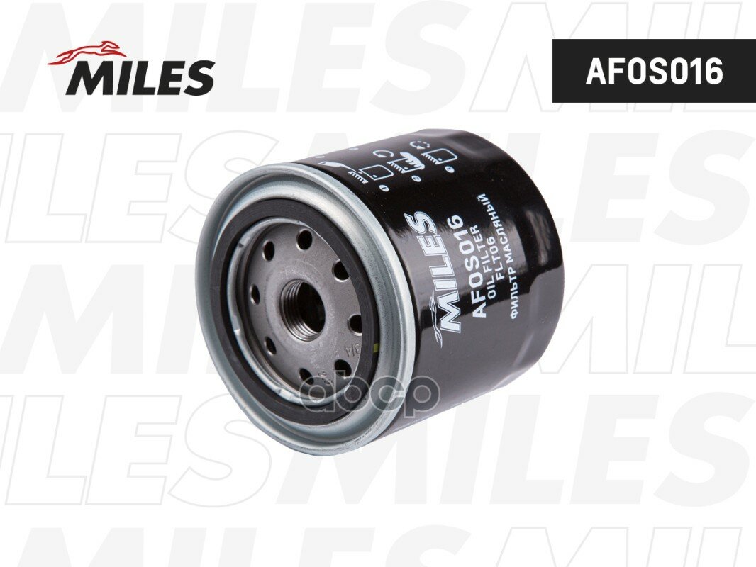 Фильтр масляный NISSAN/JEEP/CHRYSLER/RENAULT/DODGE Miles арт. AFOS016